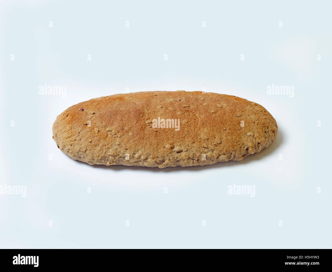 Pane pane panini multi-grano su sfondo bianco Foto Stock