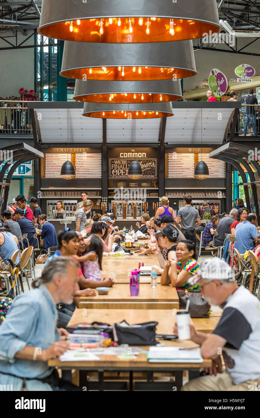 Il mercato delle forcelle, Winnipeg, Manitoba, Canada. Foto Stock