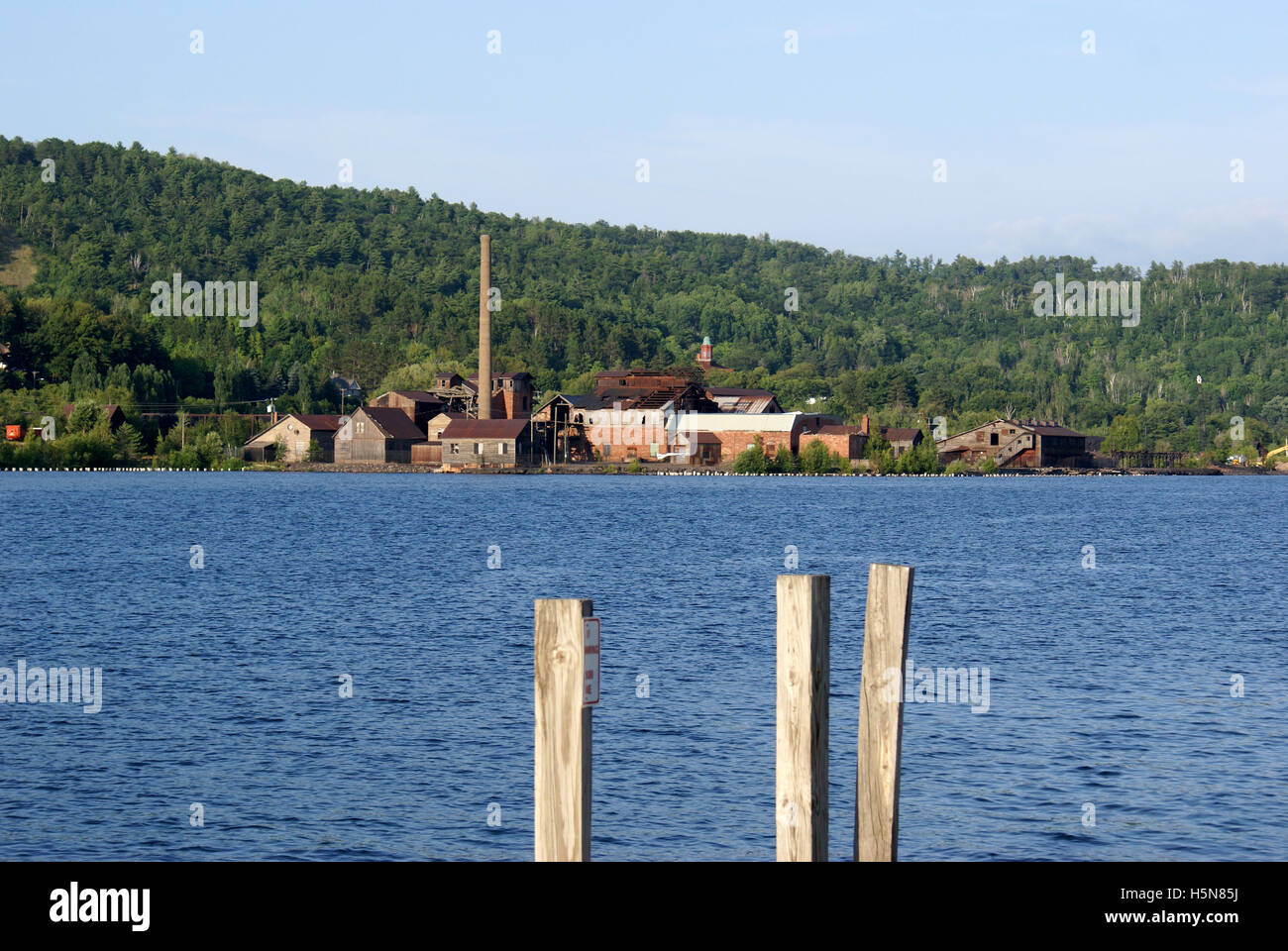 Quincy fusione di rame Mill Foto Stock