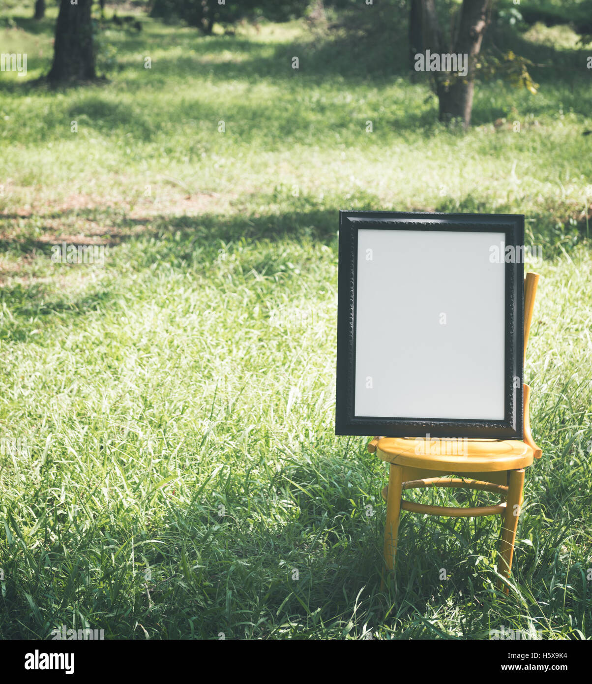 Cornice foto astratte immagine vuota vuota il concetto di stile Foto Stock