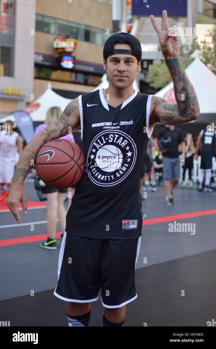 Ryan Cabrera al 2015 Nike Basketball 3on3 torneo in L.A. Vivere il 7 agosto 2015 a Los Angeles Foto Stock