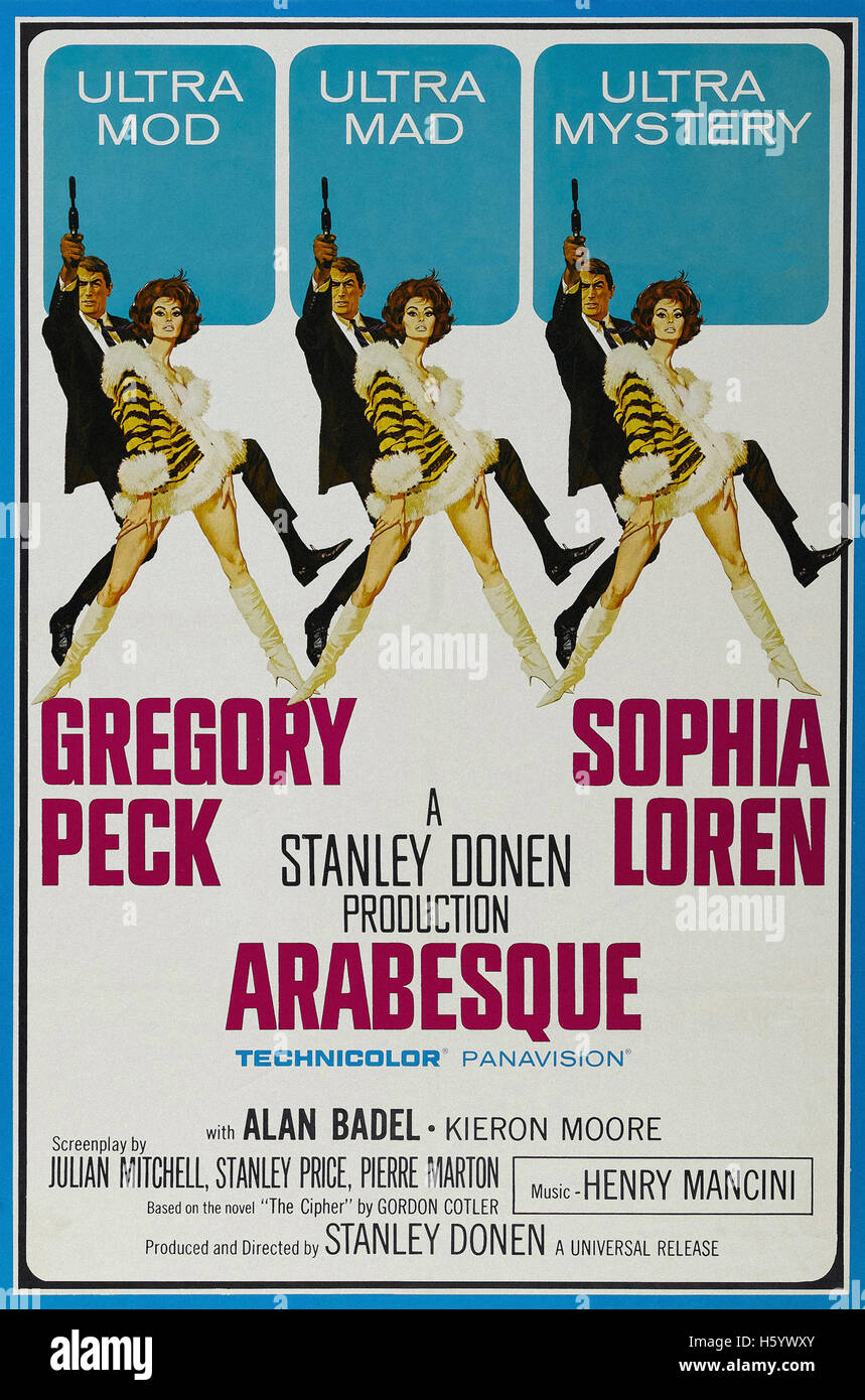 Arabesque - poster del filmato Foto Stock