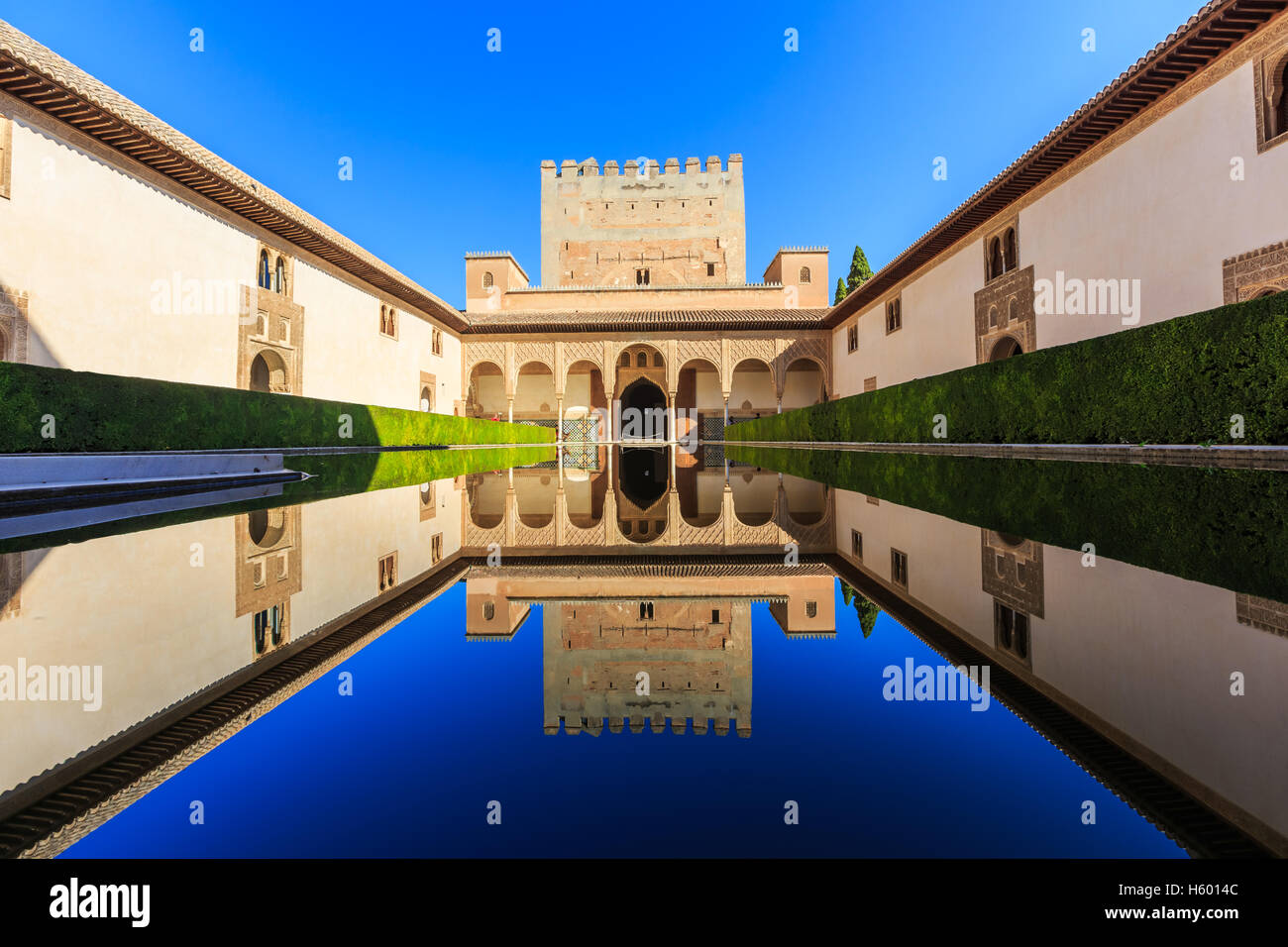 Alhambra di Granada, Spagna. Foto Stock