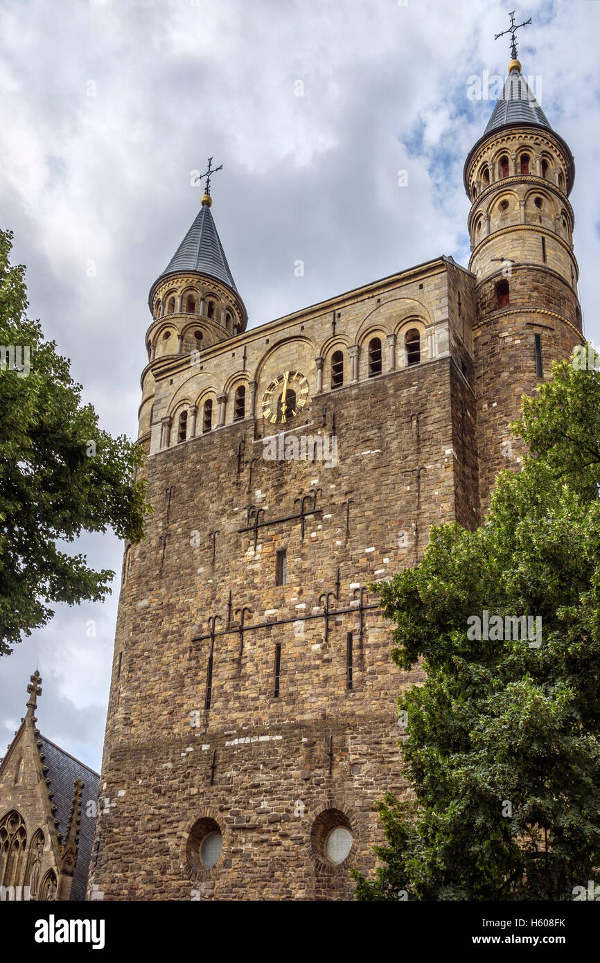 Basilica di Nostra Signora di Maastricht nel sud-est dei Paesi Bassi. Foto Stock