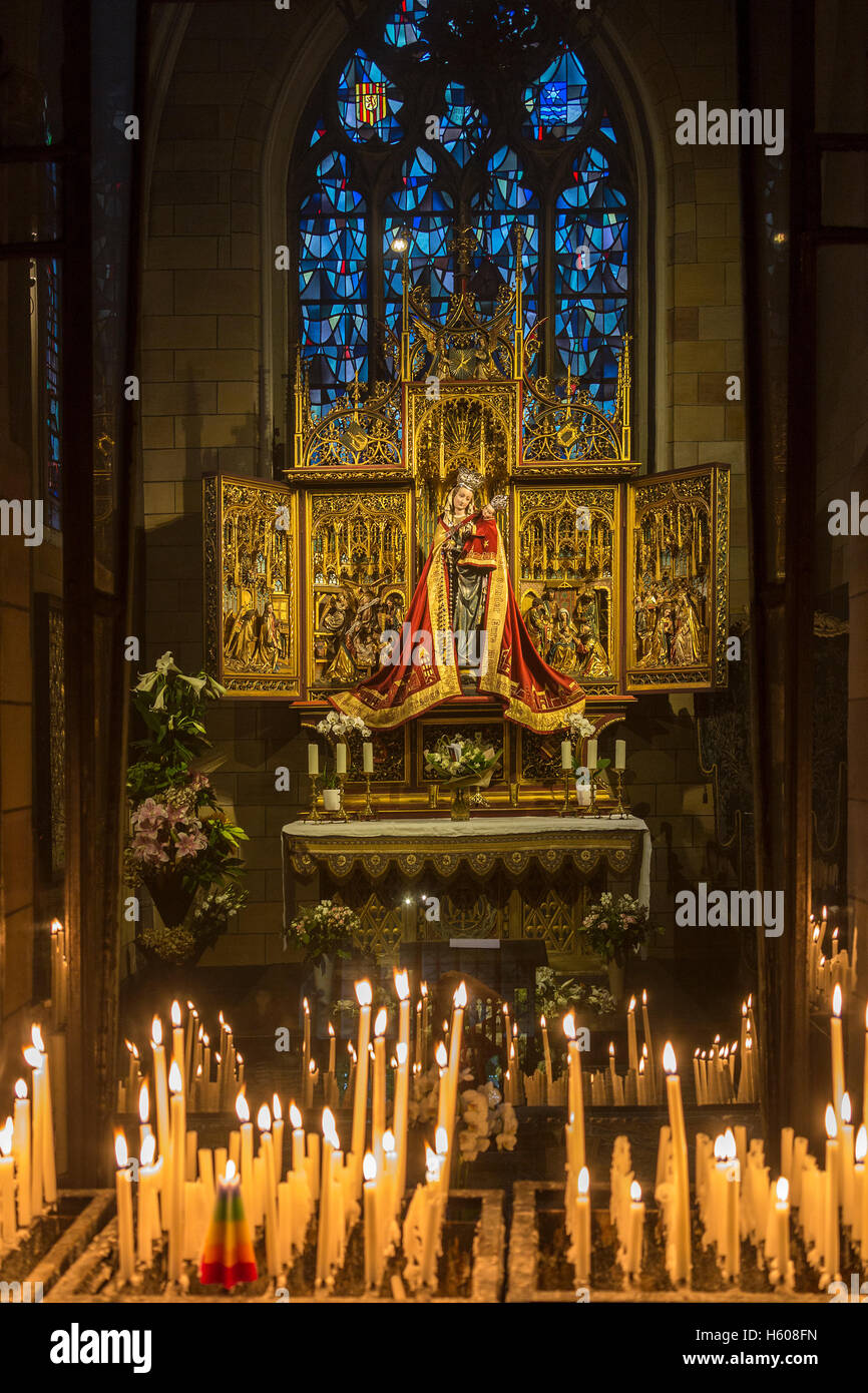 Santuario di Nostra Signora Stella del mare nella Basilica di Nostra Signora di Maastricht nel sud-est dei Paesi Bassi. Foto Stock