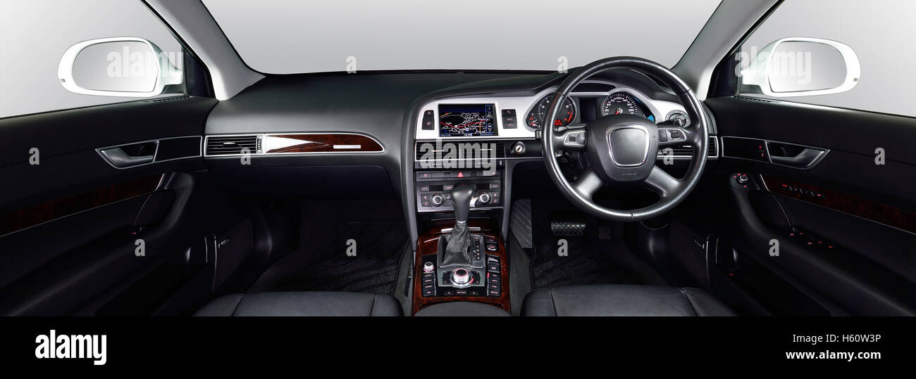 Auto di lusso interno Foto Stock