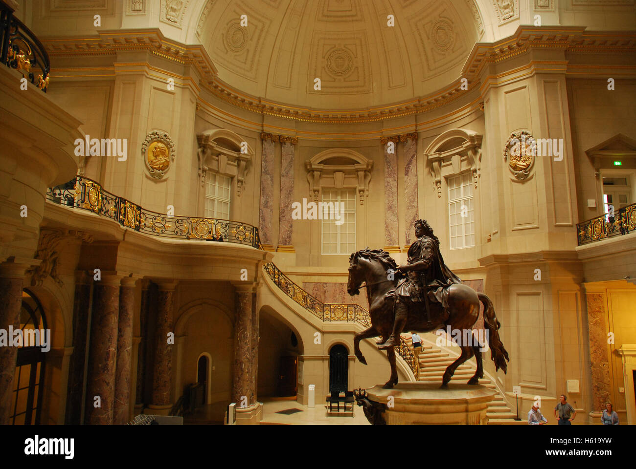 Hall di ingresso Museo Bode Museum Island Berlin Germania Foto Stock