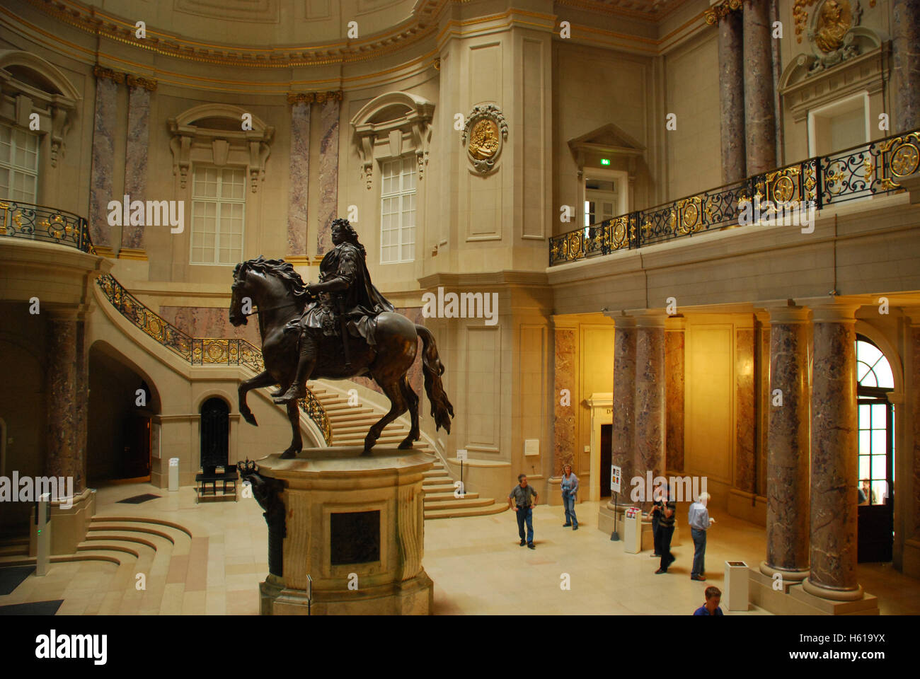 Hall di ingresso Museo Bode Museum Island Berlin Germania Foto Stock