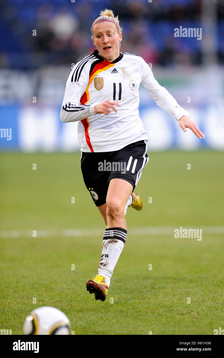 Anja Mittag donna partita di calcio internazionale Germania - Corea del Nord 3-0 al MSV Arena di Duisburg, Renania settentrionale-Vestfalia Foto Stock Anja Mittag donna partita di calcio internazionale Germania - Corea del Nord 3-0 al MSV Arena di Duisburg, Renania settentrionale-Vestfalia Foto Stock