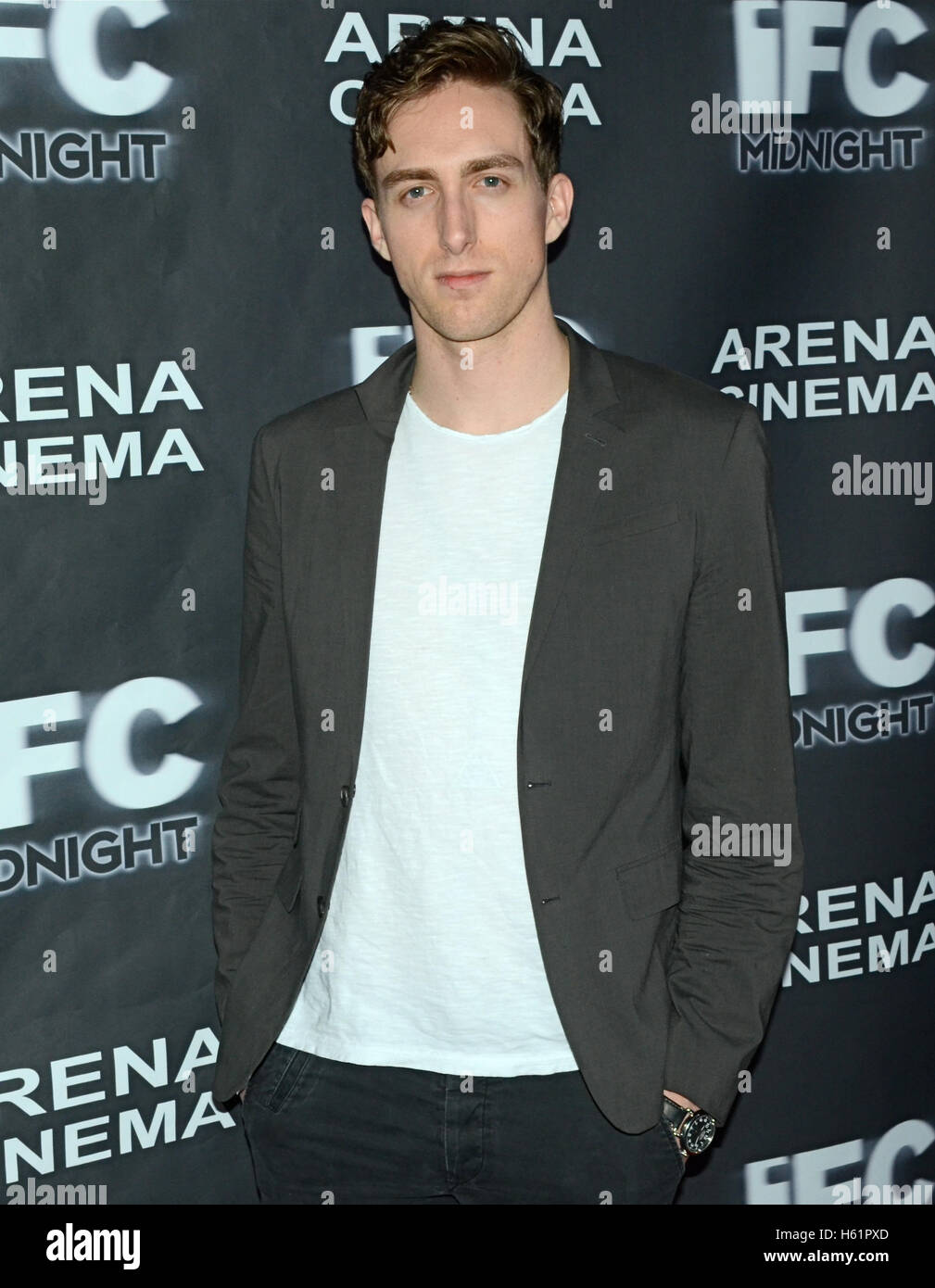 Dustin Ingram frequentare il 'Cabin Fever' Los Angeles Premiere a Arena Cinema Hollywood di Febbraio 12, 2016 a Hollywood, in California. Foto Stock