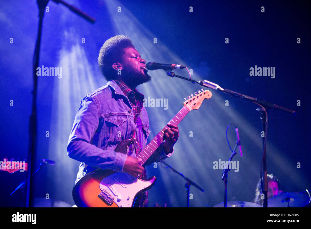 Manchester, Regno Unito. 22 ottobre, 2016. Michael Kiwanuka in concerto al O2 Ritz, Manchester, Regno Unito, 22 ottobre 2016 Credit: John Bentley/Alamy Live News Foto Stock