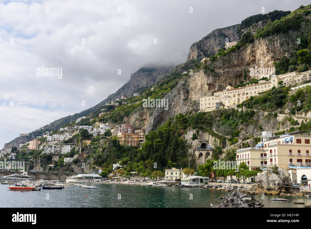 Amalfi Italia Foto Stock