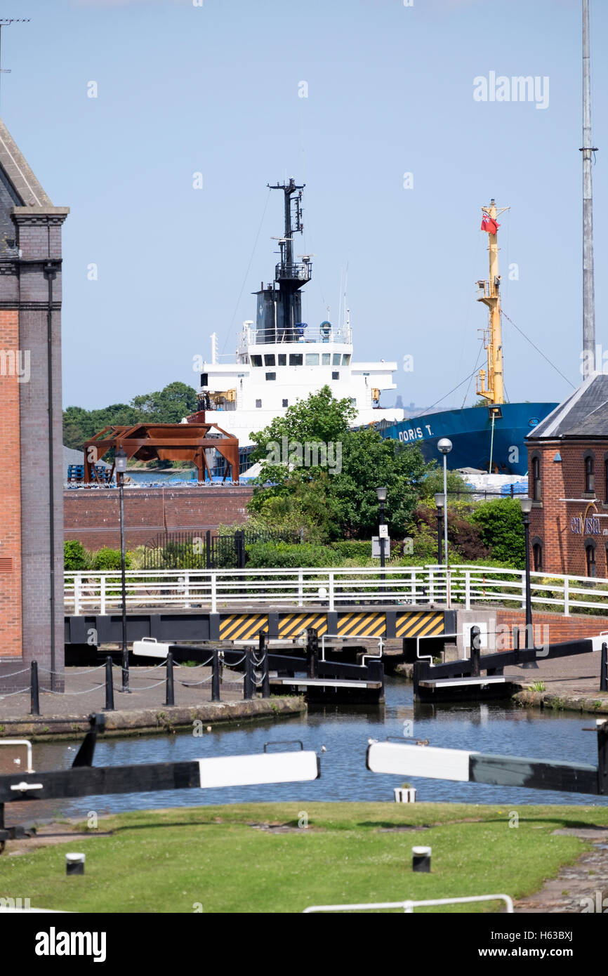 Battelli National Waterways Museum Foto Stock