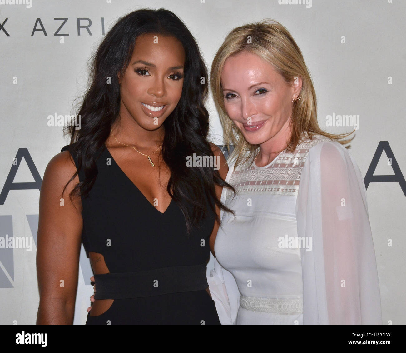 Kelly Rowland e Lubov Azria assiste il BCBG Max Azria Resort collezioni 2016 Foto Stock