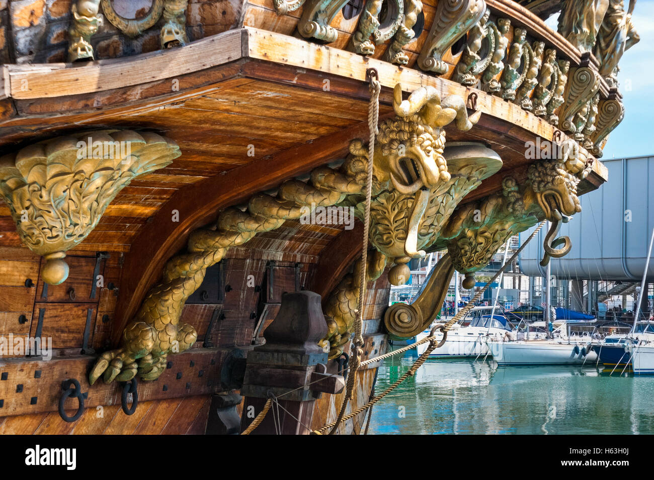 Scultura di poppa della nave immagini e fotografie stock ad alta