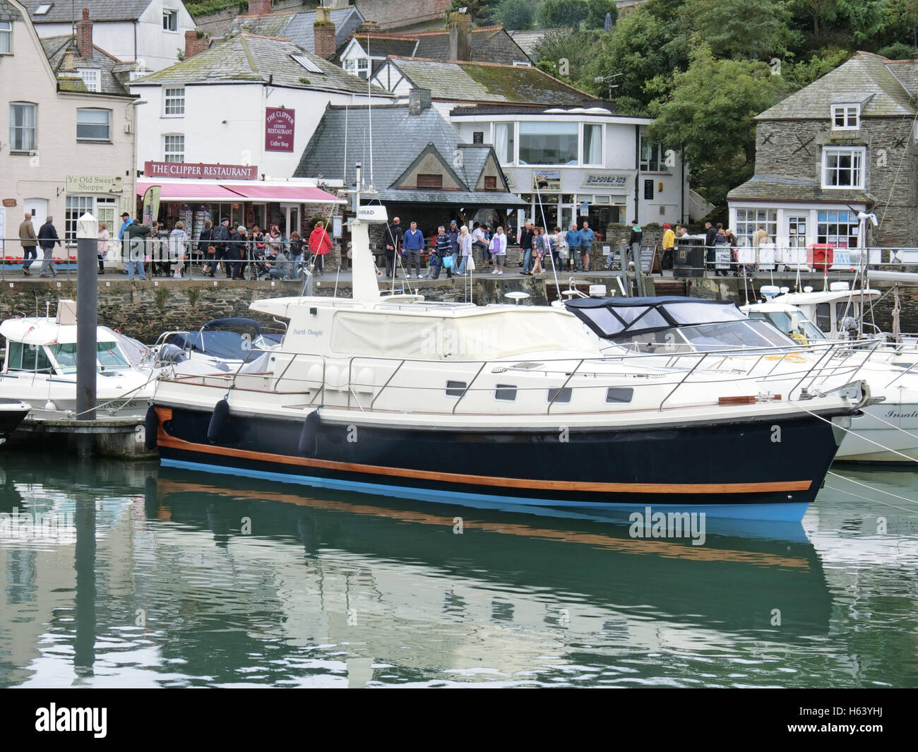 Padstow porto cittadino, Padstow, Cornwall, Regno Unito Foto Stock