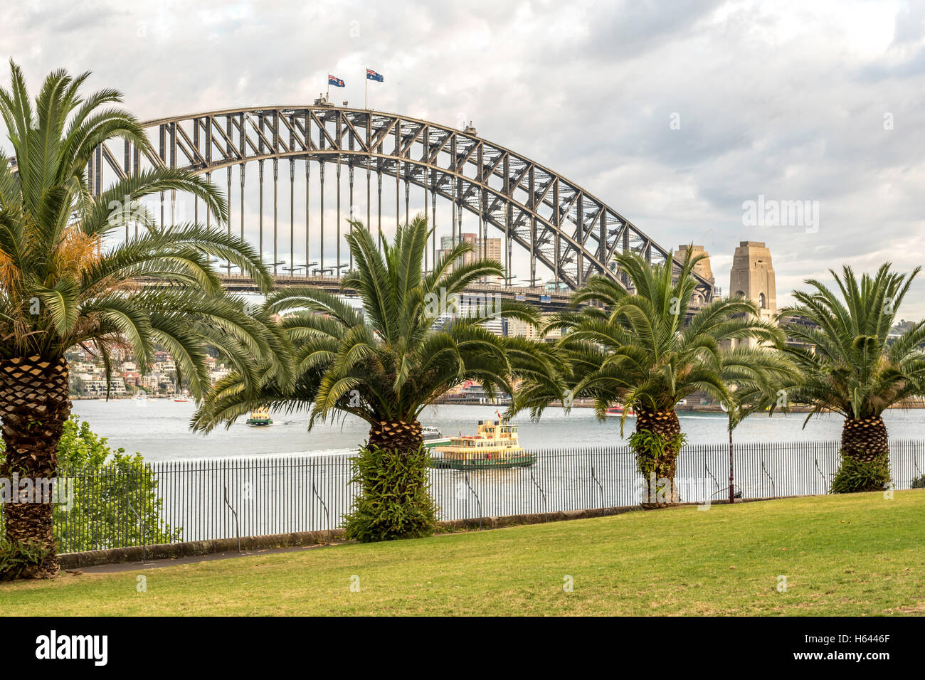 Il Ponte del Porto di Sydney Foto Stock