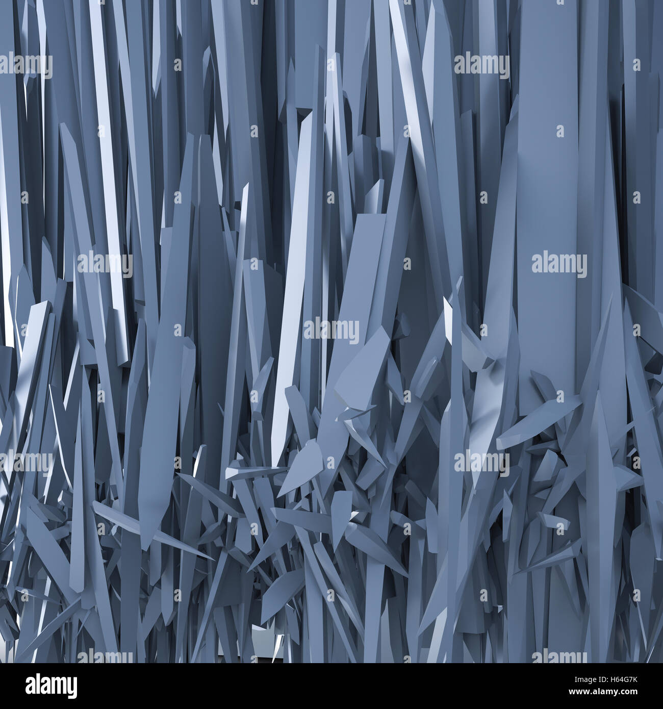 Ultime schegge, rendering 3D Foto Stock