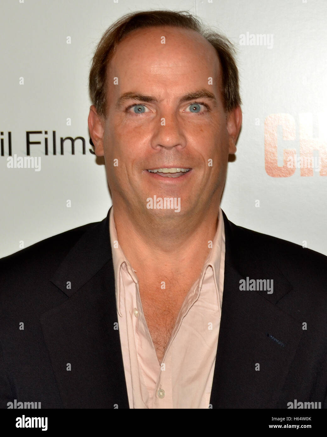 John Farley arrivati al Red Carpet Premiere di 'Io sono Chris Farley' all'Linwood Dunn Accademia Teatro Foto Stock