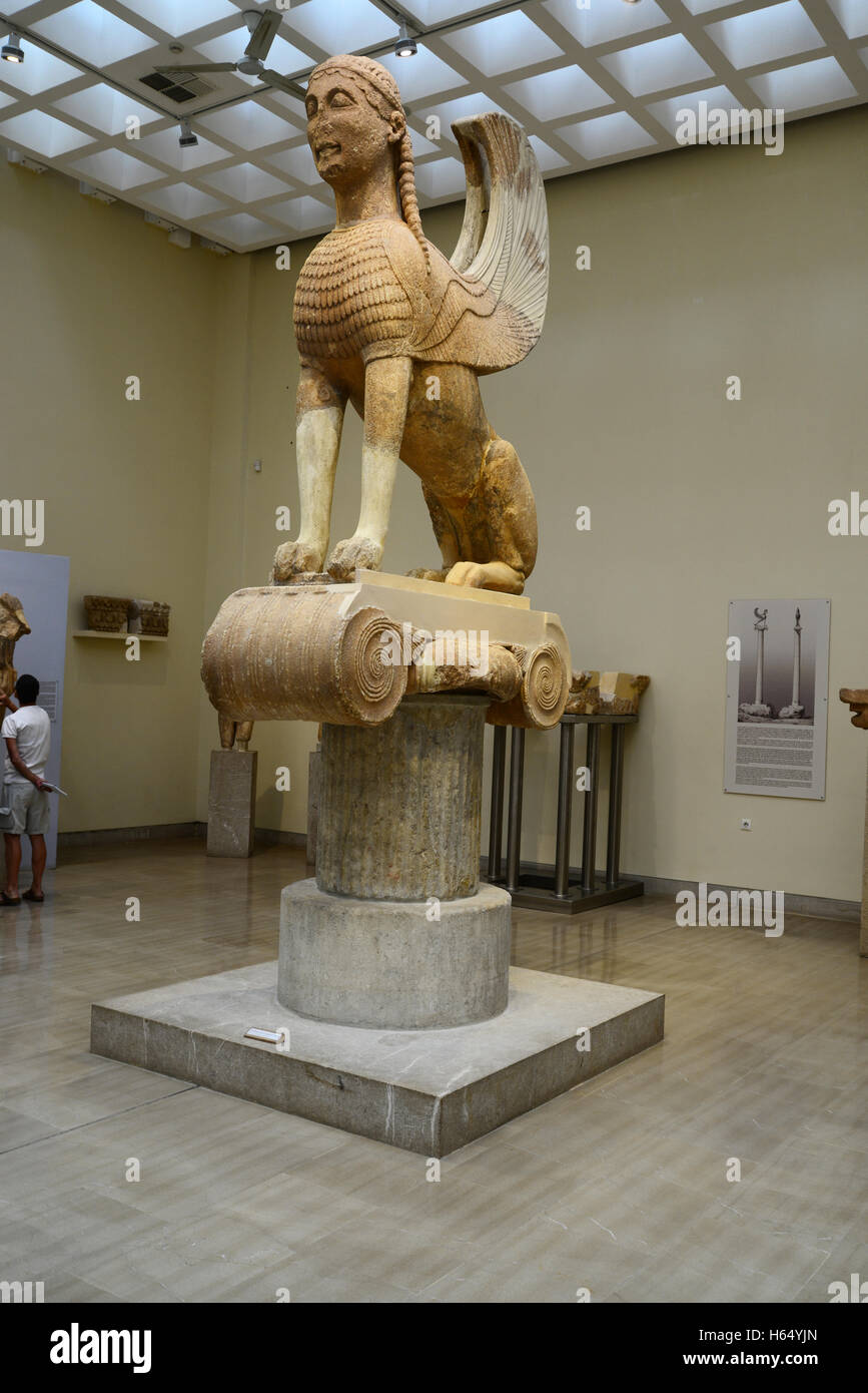 Grecia Delphi Delphi, museo di scultura antica Foto Stock