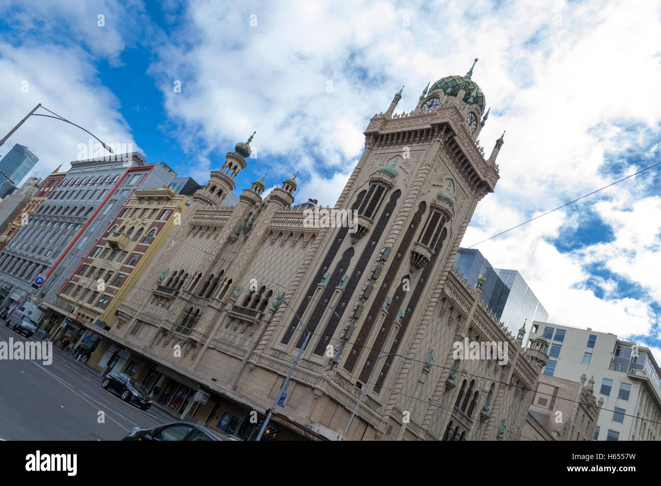 Melbourne è stato nominato il più vivibili città in tutto il mondo per 6 anni in un raw (2016) Foto Stock