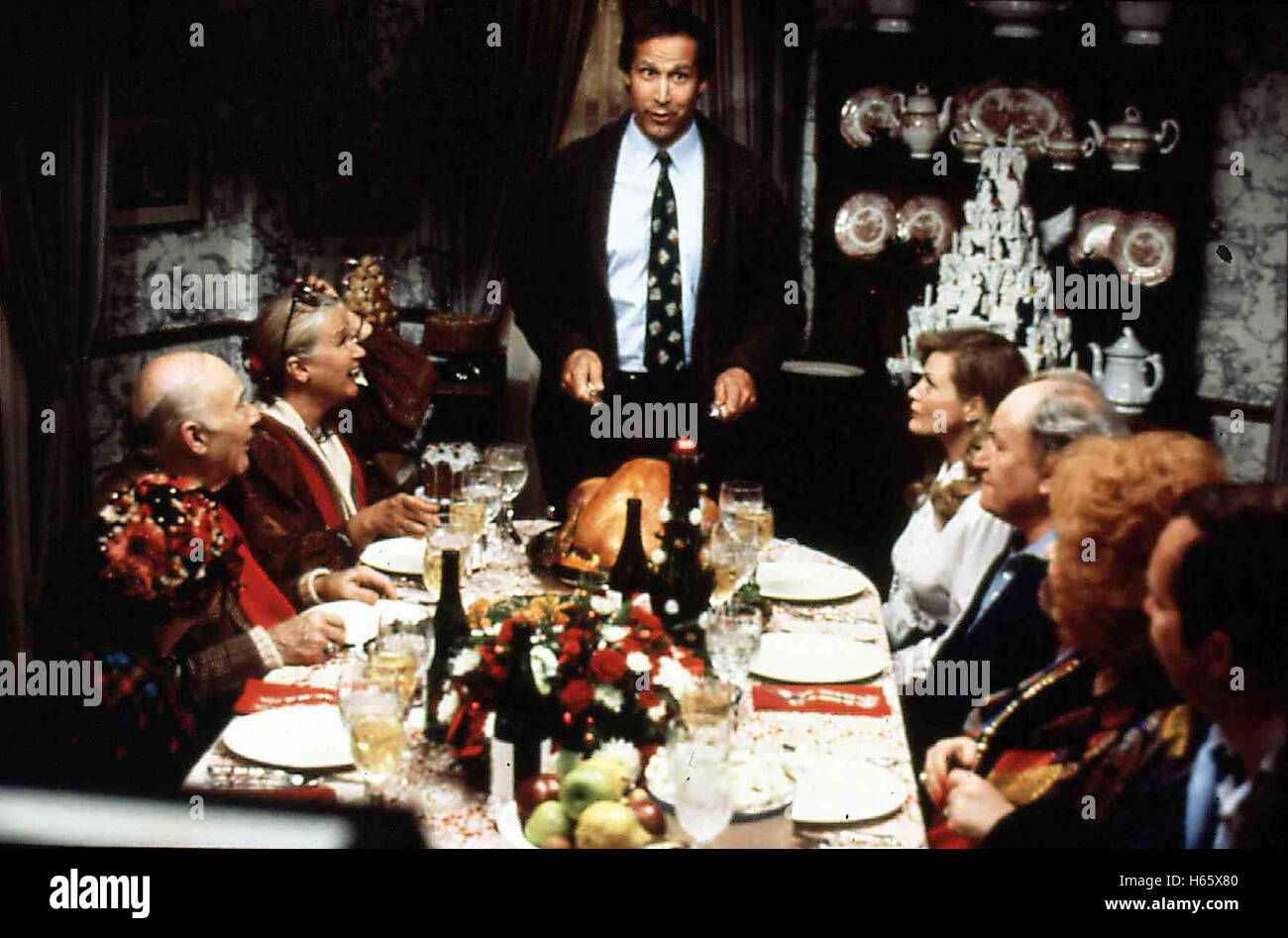 Hilfe, es weihnachtet sehr, USA 1989 aka. National Lampoon's Christmas Vacation, Direttore: Geremia S. Chechik, attori/stelle: Chevy Chase, Beverly D'Angelo, Juliette Lewis Foto Stock