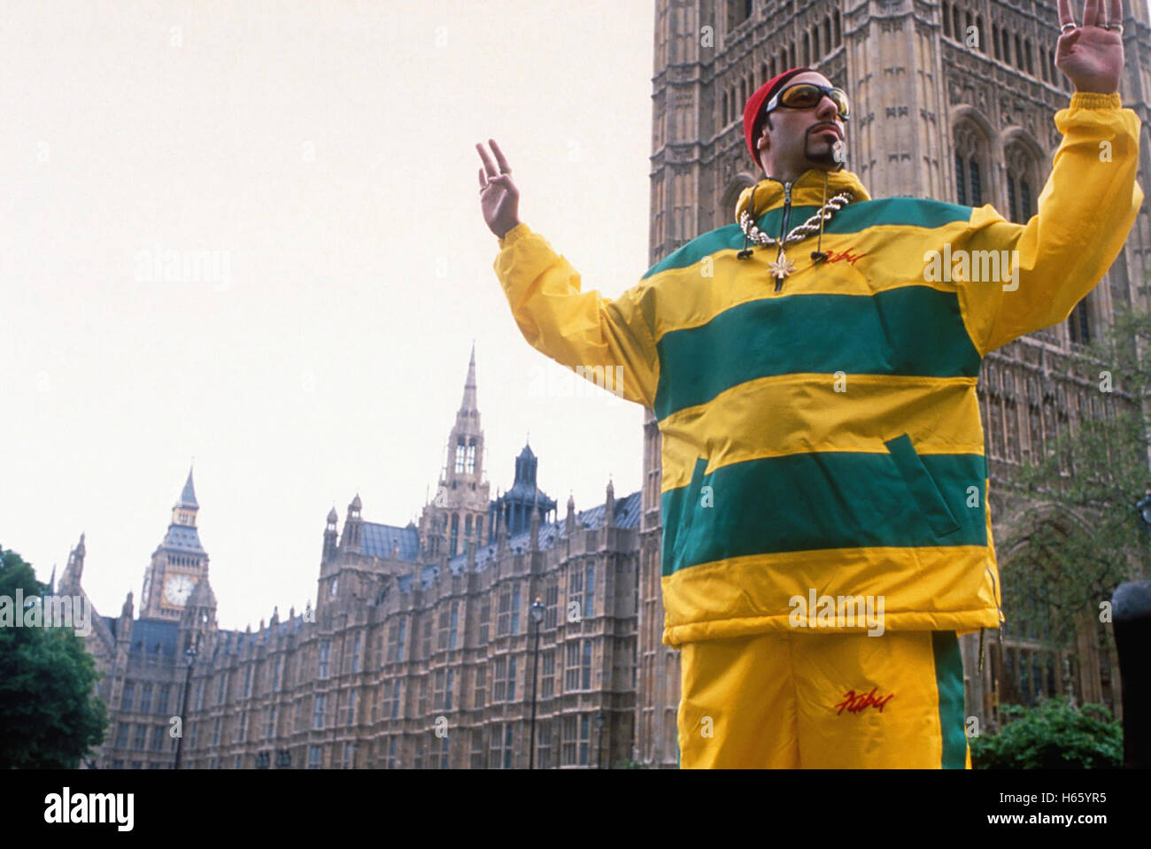 Ali G in da casa (2002) aka: Ali G Indahouse, Direttore: Mark Mylod, attori/stelle: sacha baron cohen, Emilio Rivera, Gina La Piana Foto Stock