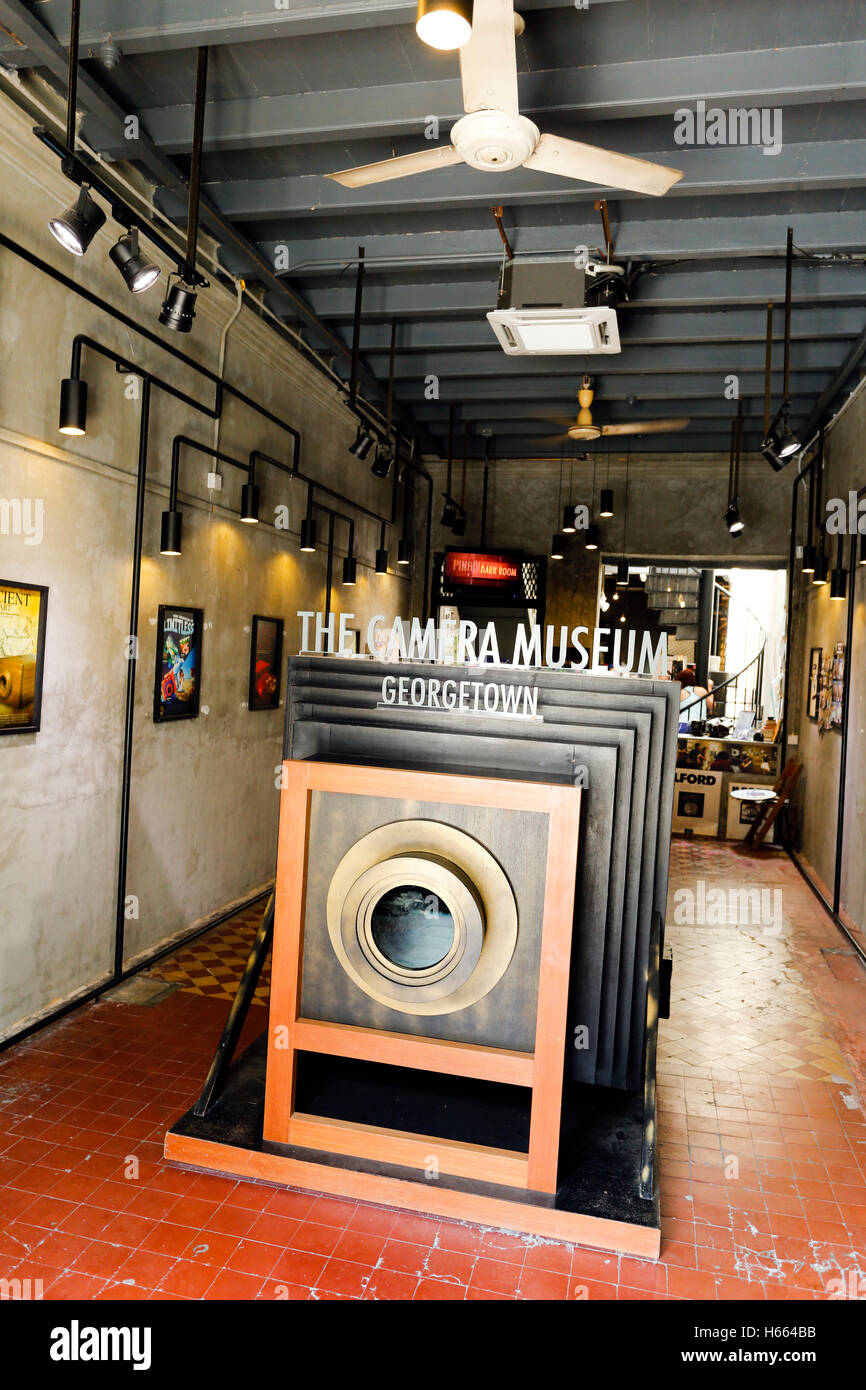Museo della fotocamera Georgetown Penang Malaysia Foto Stock