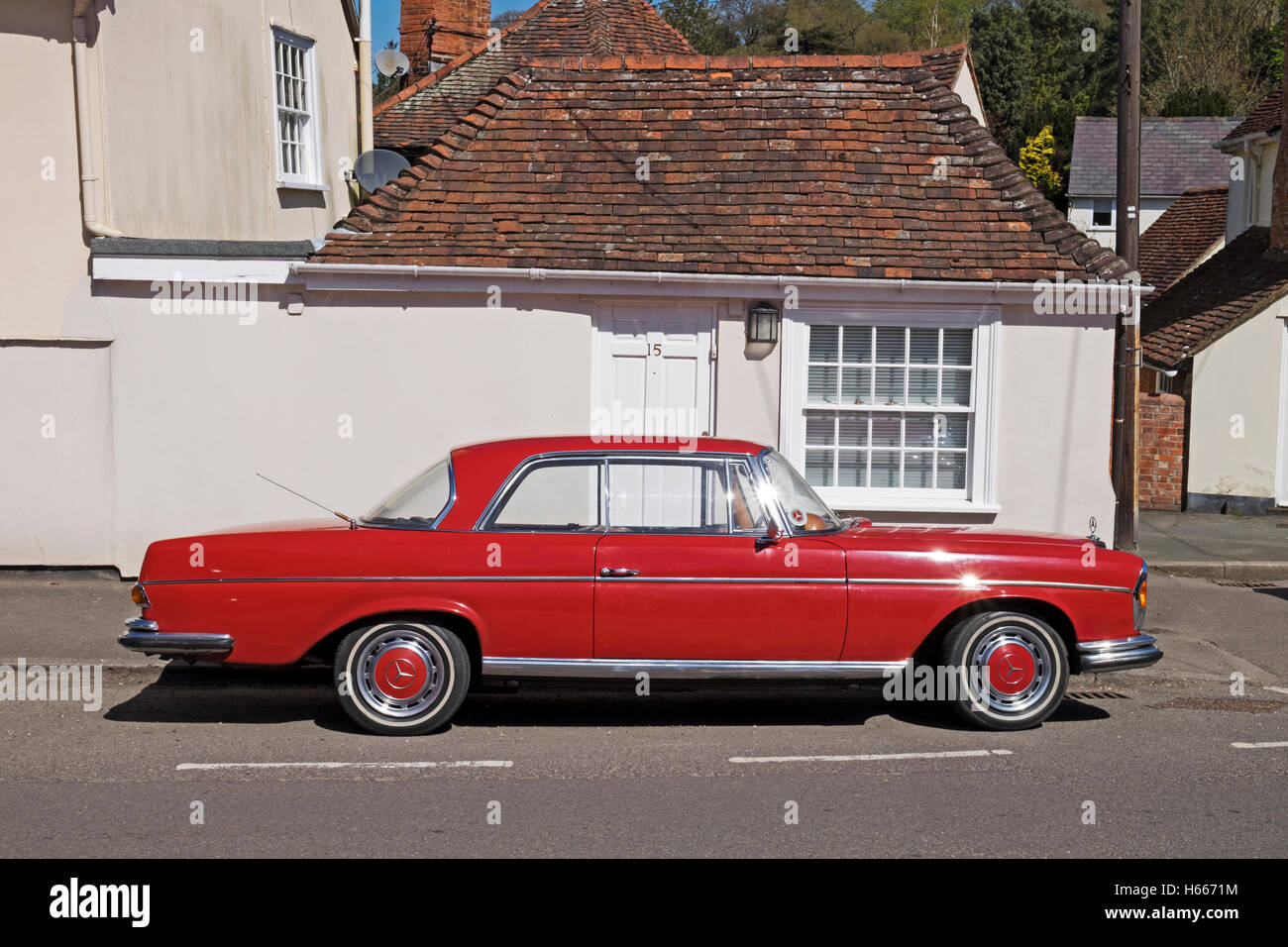 Vintage Mercedes Benz auto Foto Stock