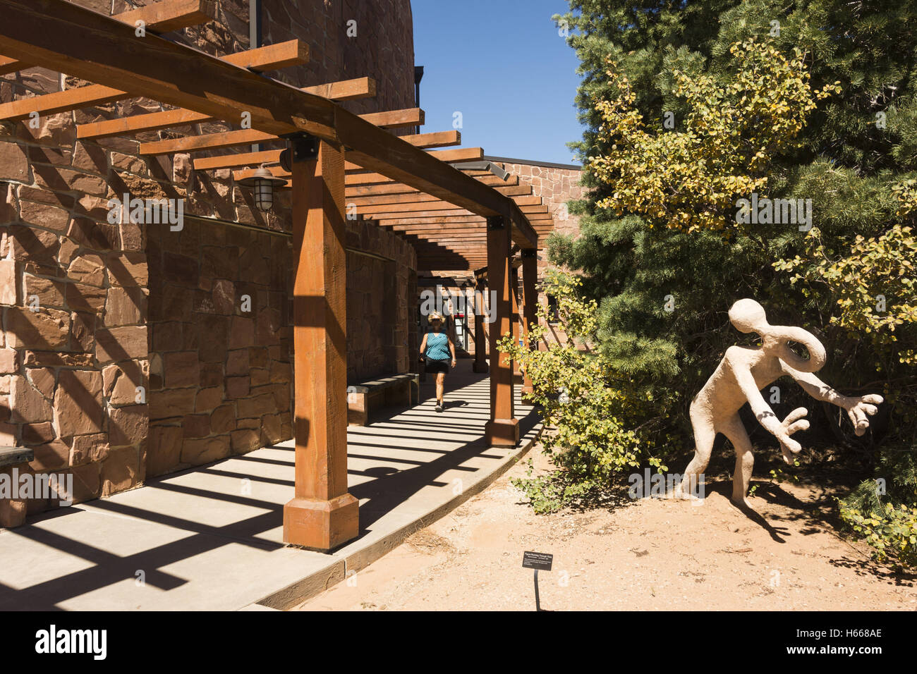 Utah, Blanding, Edge of the Cedars State Park Museum Foto Stock