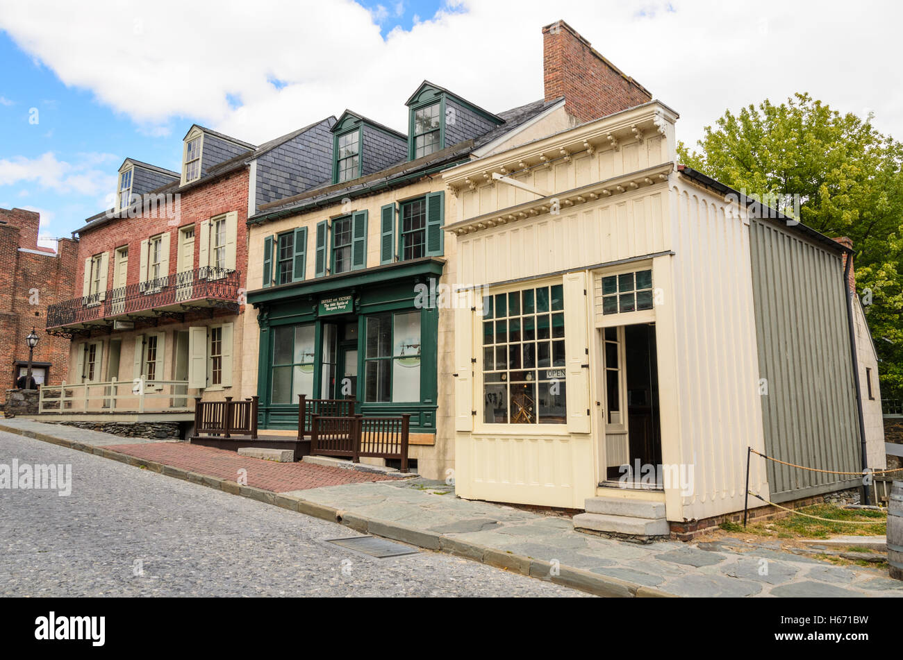 Harpers Ferry National Historical Park Foto Stock