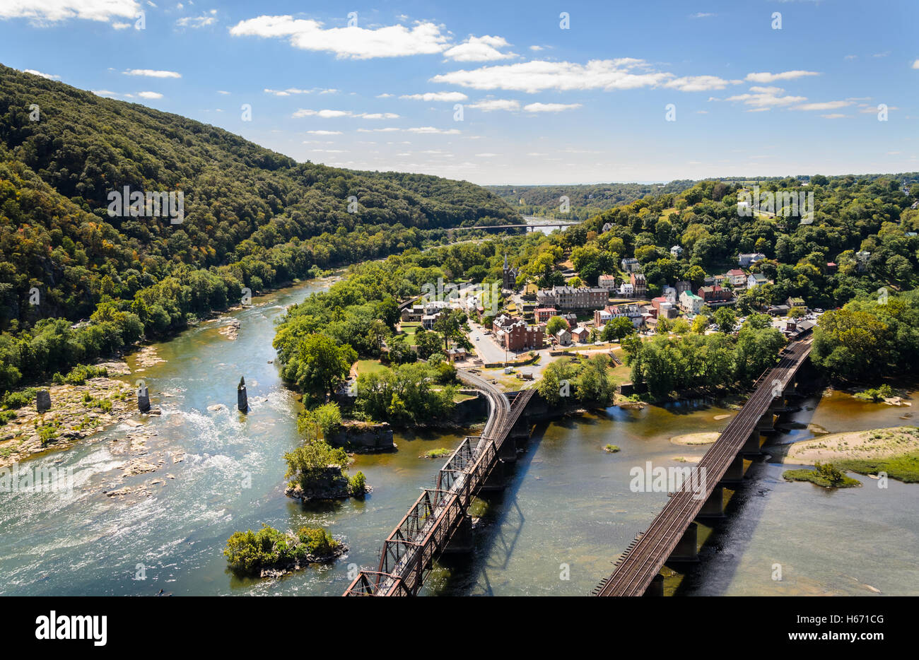 Harpers Ferry National Historical Park Foto Stock