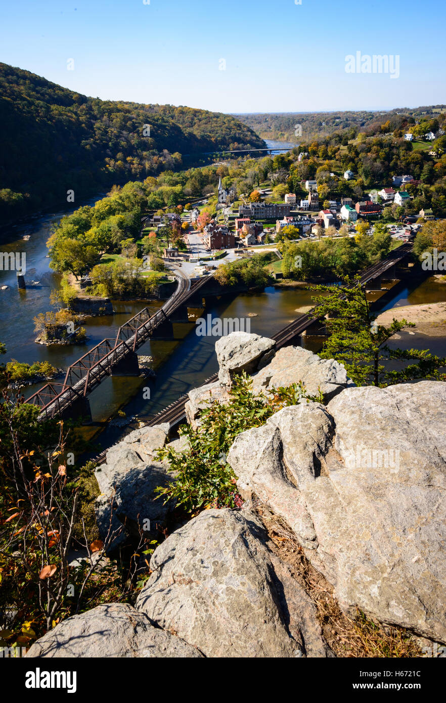 Harpers Ferry National Historical Park Foto Stock