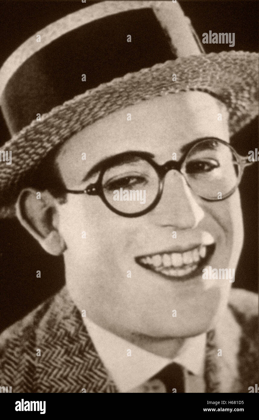 Harold Clayton Lloyd Foto Stock