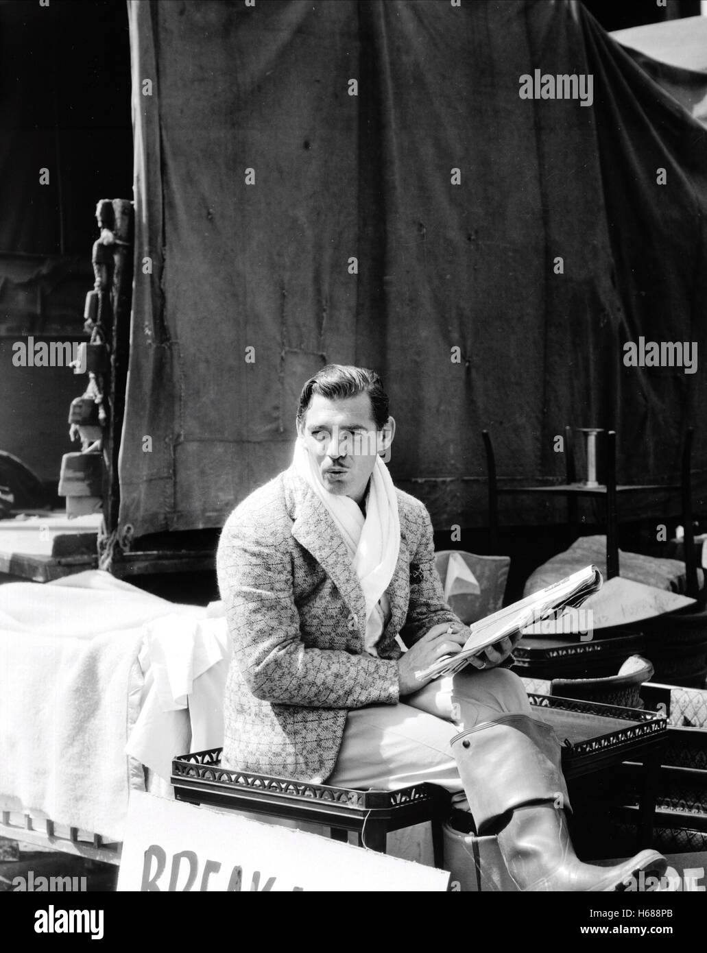 CLARK GABLE Cina Seas (1935) Foto Stock