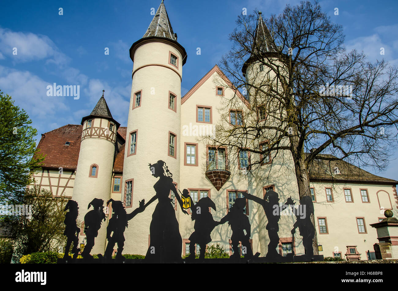 Lohr am Main Germania Bassa Franconia Foto Stock