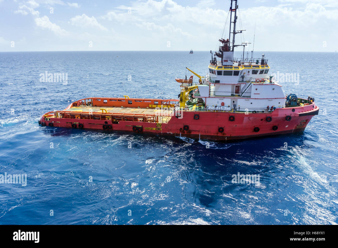 Anchor Handling Tug Foto Stock