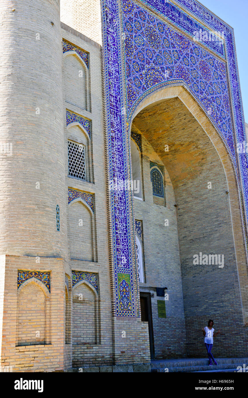 Bukhara,città deserto,,islamica enclave musulmana,moschee,Arts,artigianato,Uzbekistan,dell'Asia centrale Foto Stock