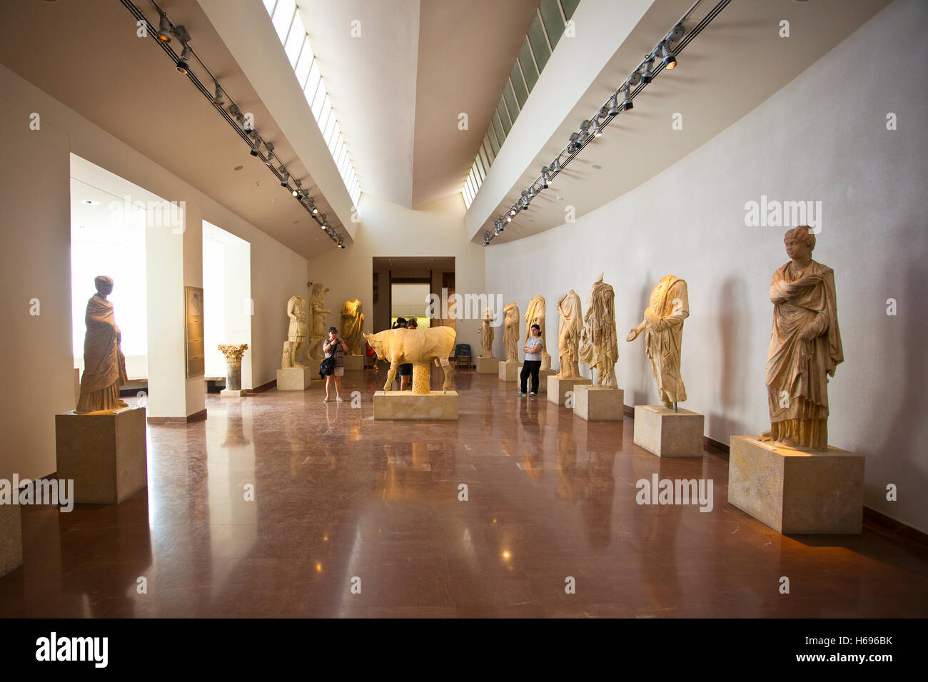 Olimpia antica museo archeologico Foto Stock