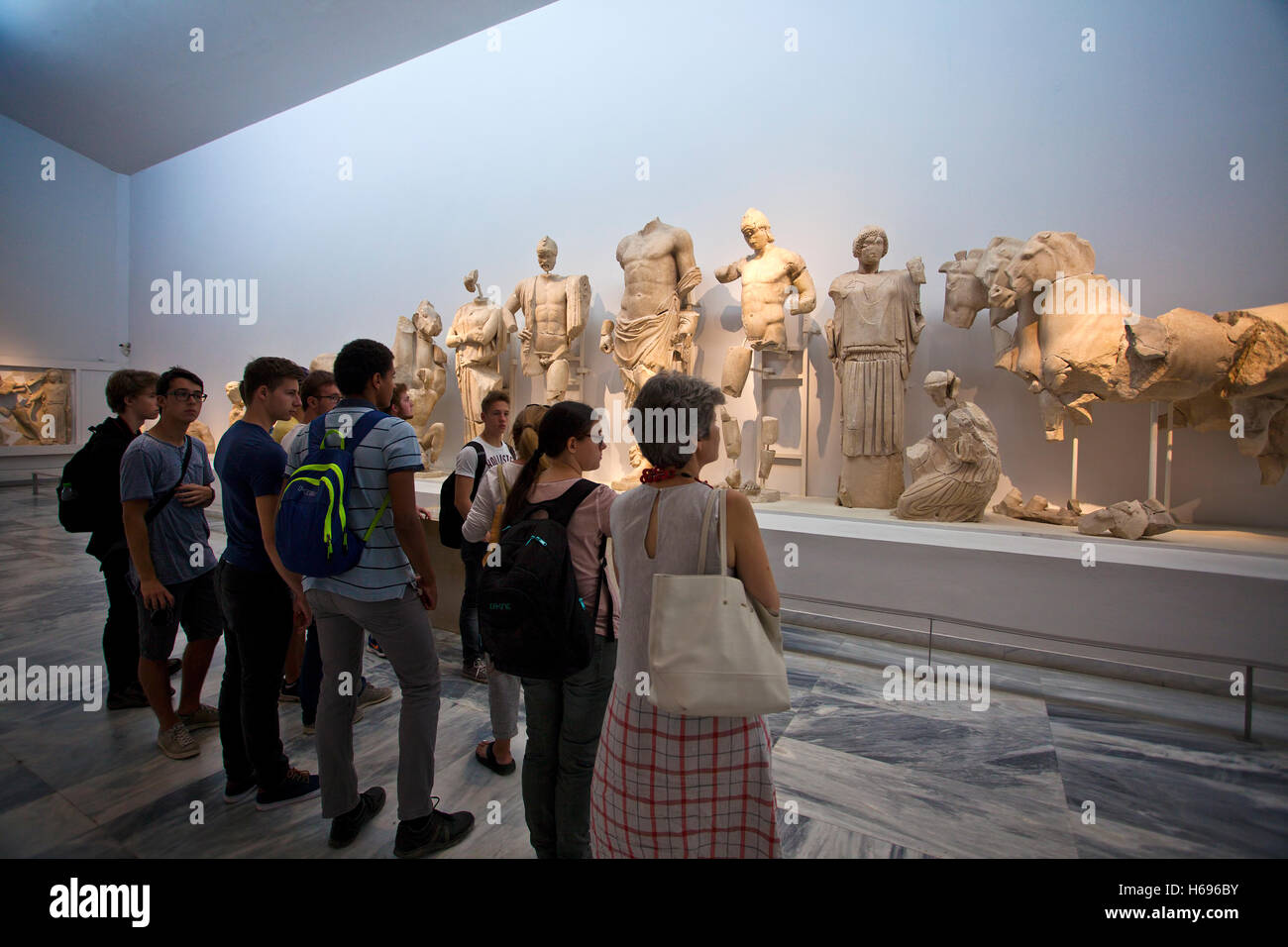 Olimpia antica museo archeologico Foto Stock