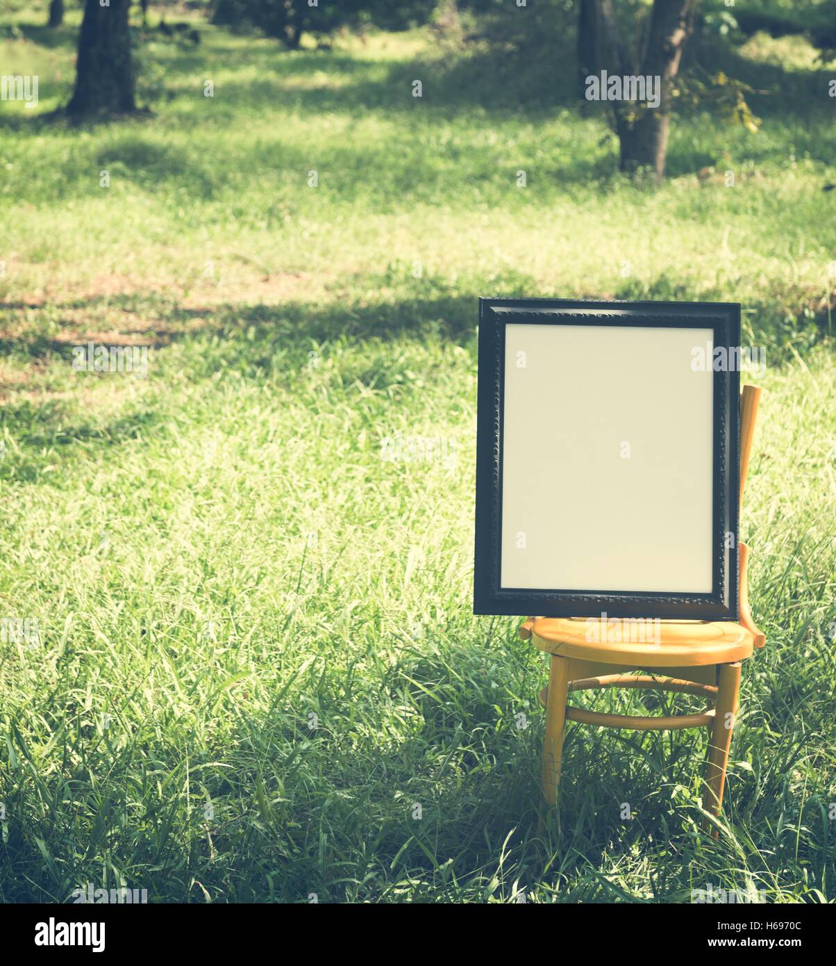 Cornice foto astratte immagine vuota vuota il concetto di stile Foto Stock