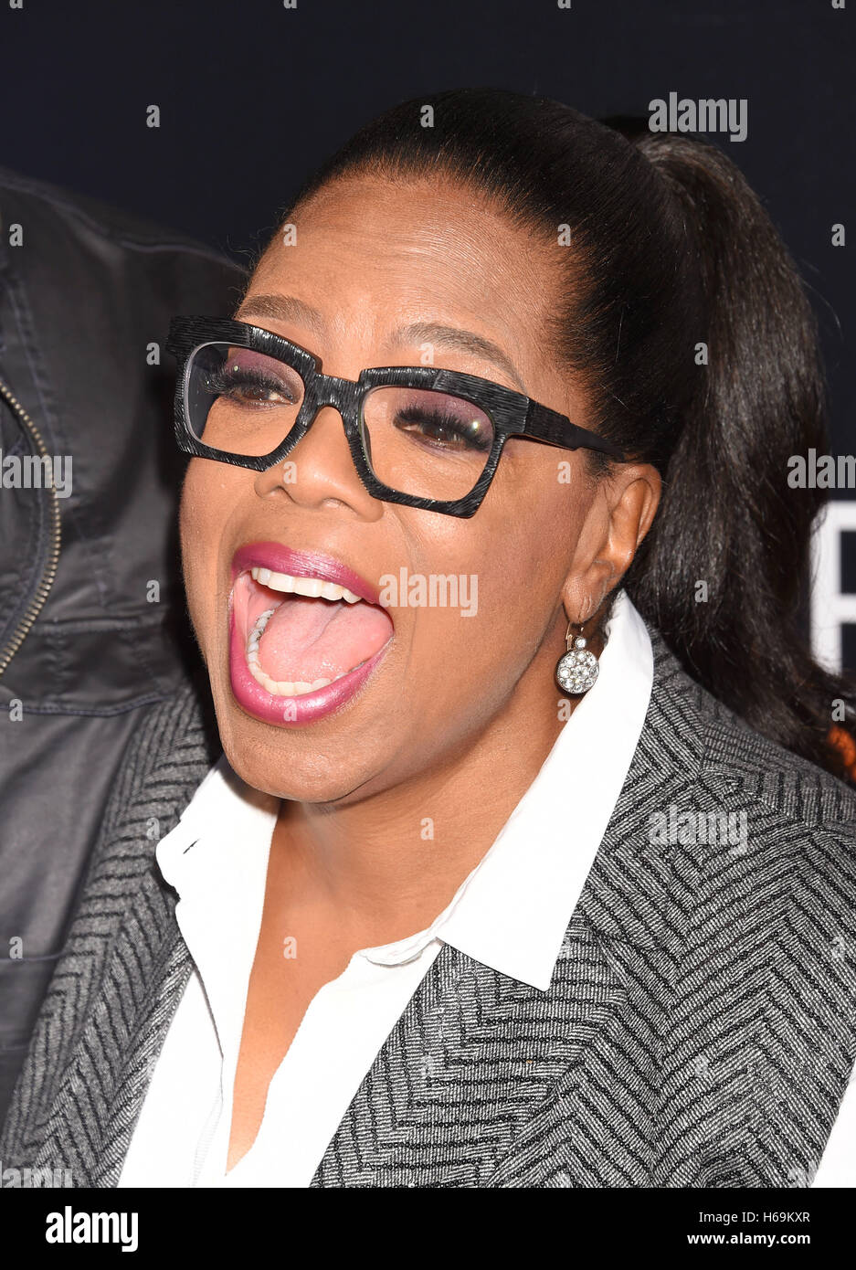 OPRAH WINFREY US attrice cinematografica e il presentatore TV in ottobre 2016. Foto di Jeffrey Mayer Foto Stock