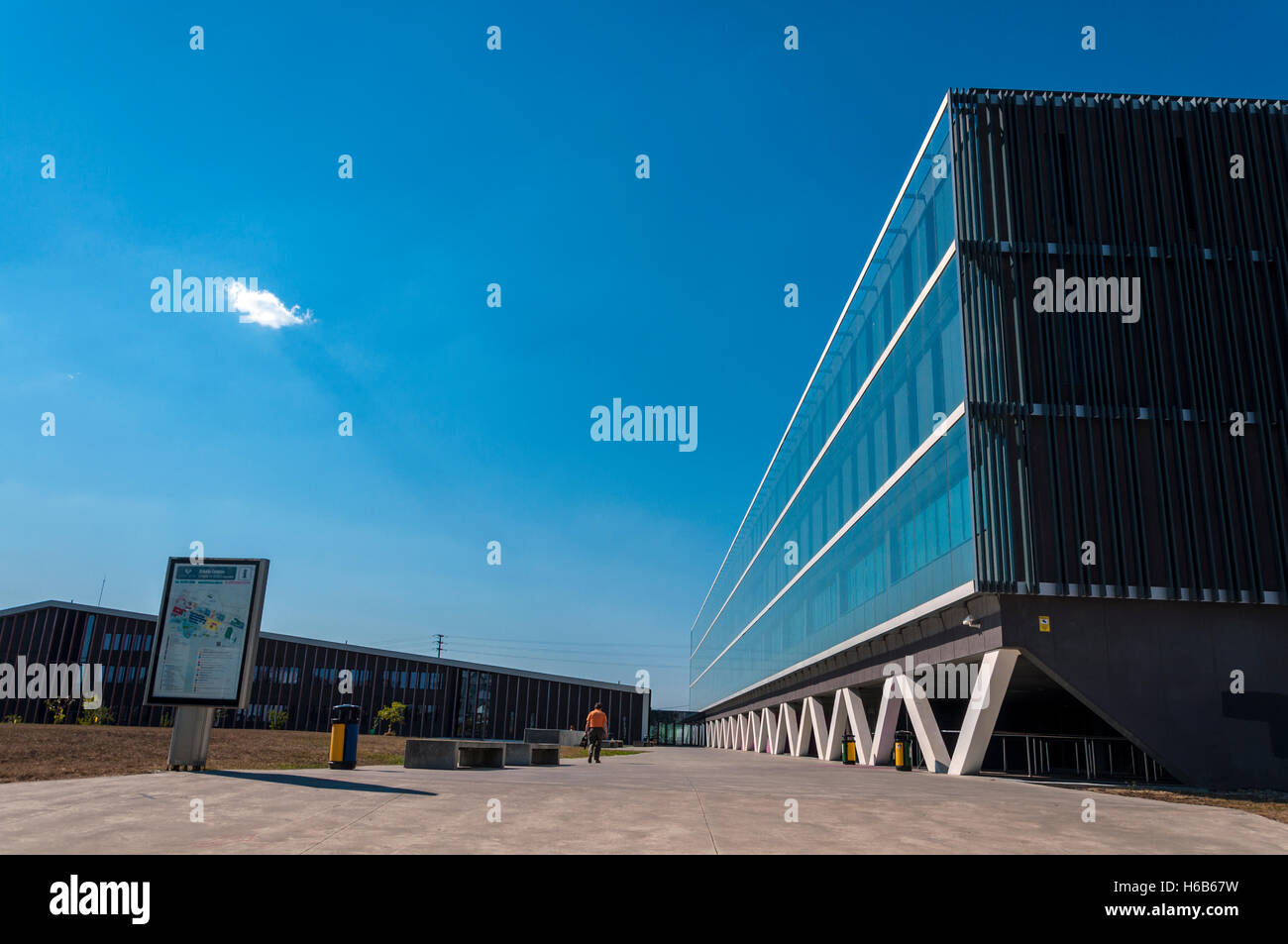 Bizkaiko Campusa, Universidad del Pais Vasco. Bilbao campus universitario, Spagna Foto Stock