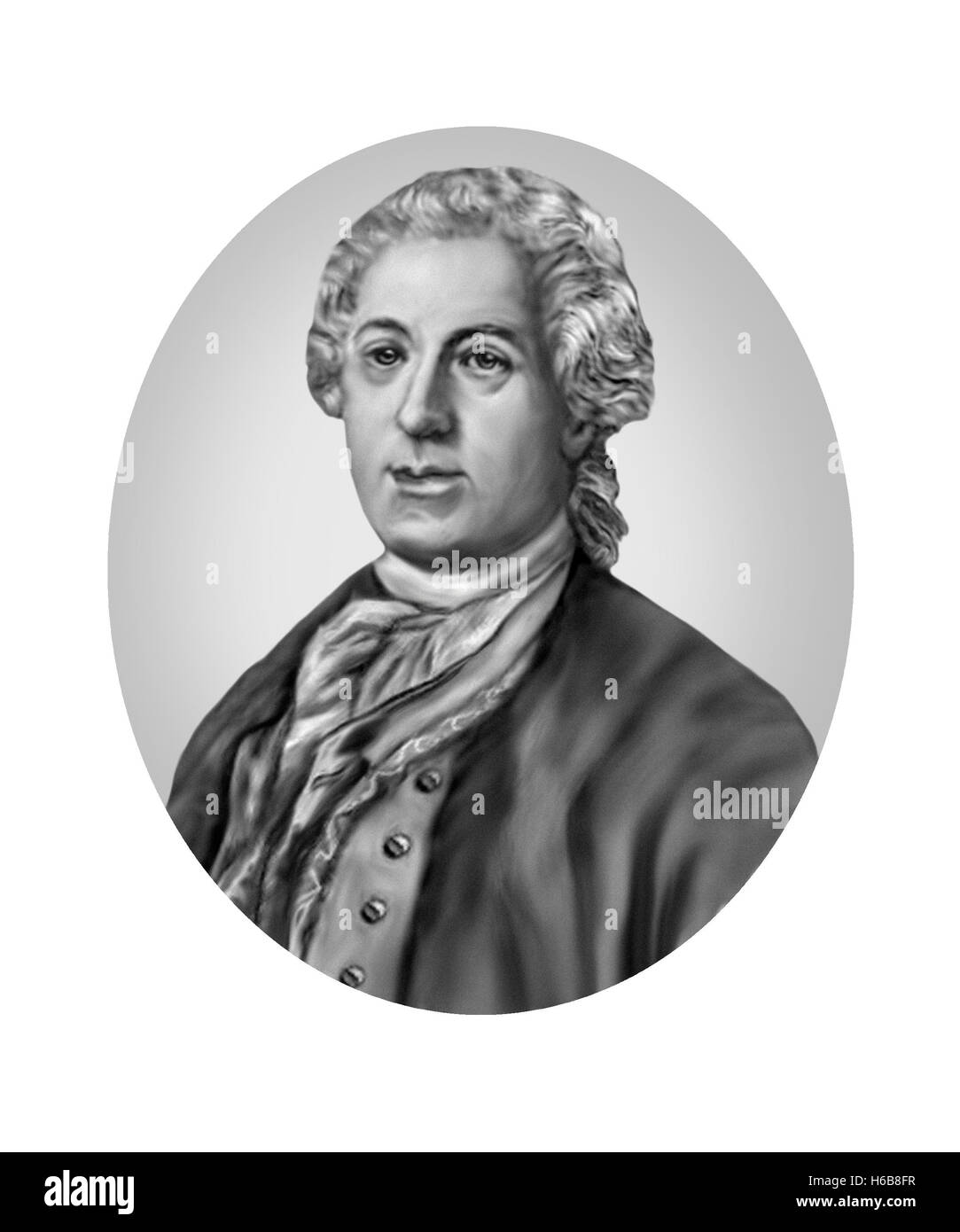 Johann Adolph Hasse, 1699-1753, compositore Foto Stock