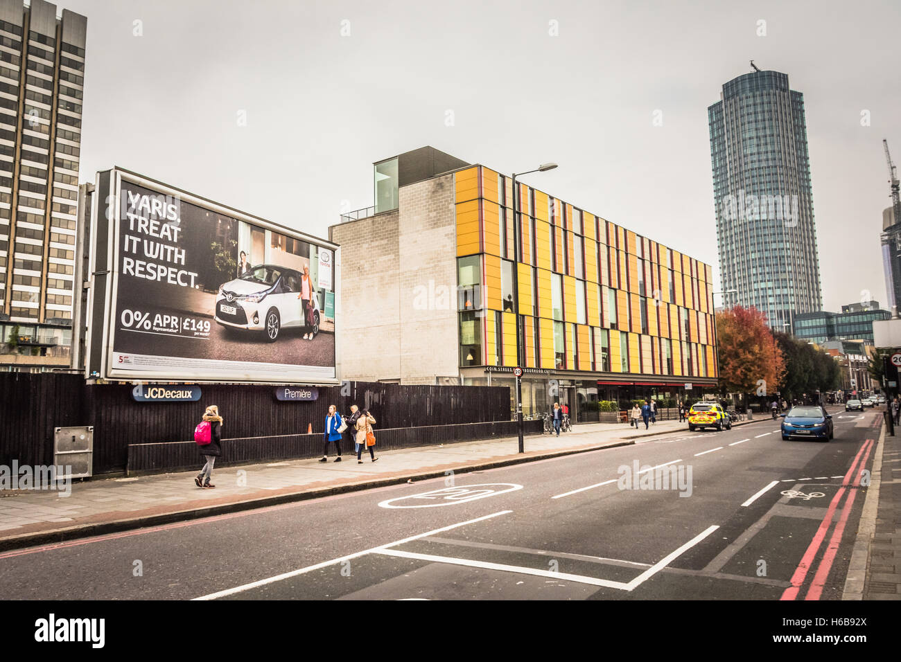 Coin Street Centro di quartiere su Stamford Street, South Bank di Londra, SE1, Regno Unito Foto Stock