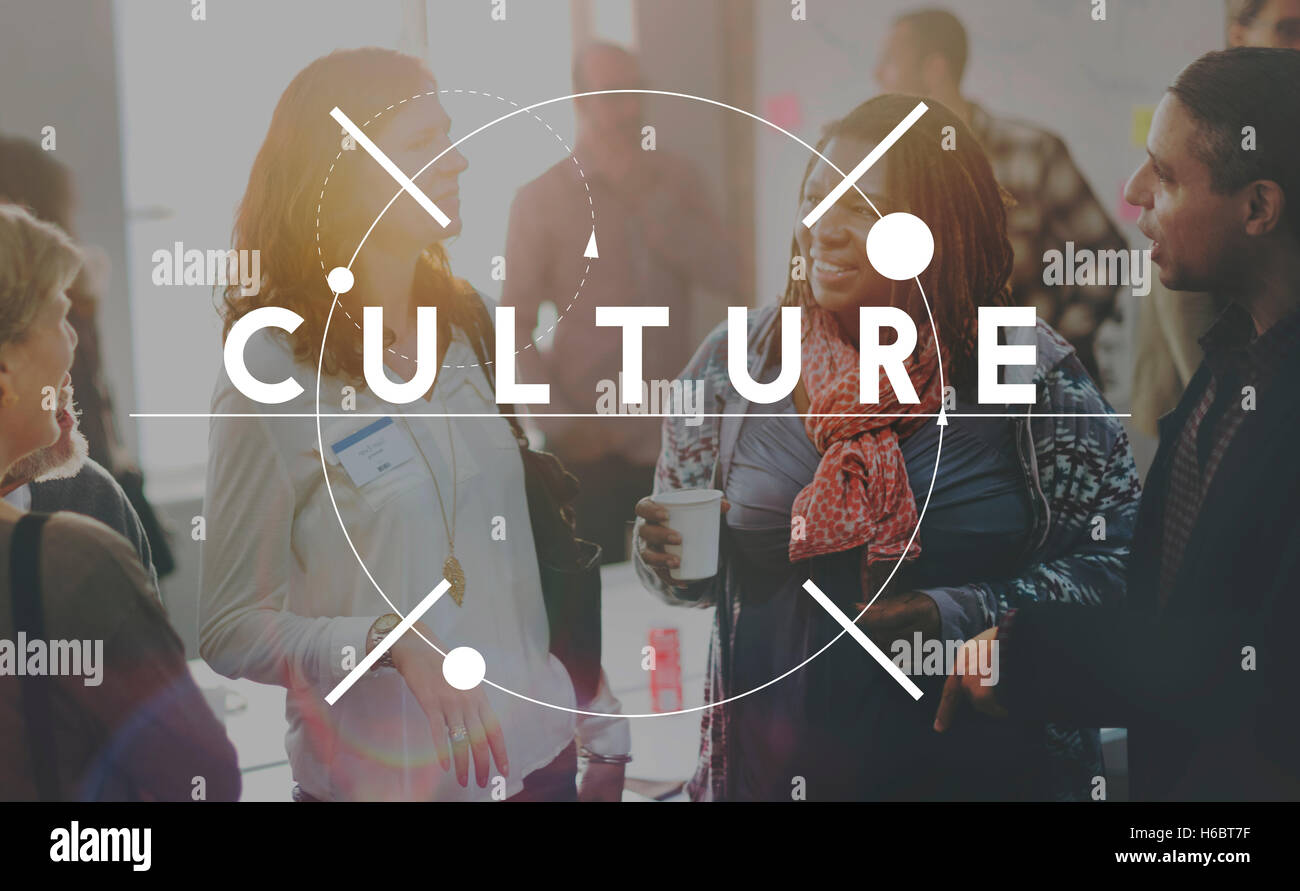 La cultura del patrimonio culturale dei valori della società Concept Foto Stock