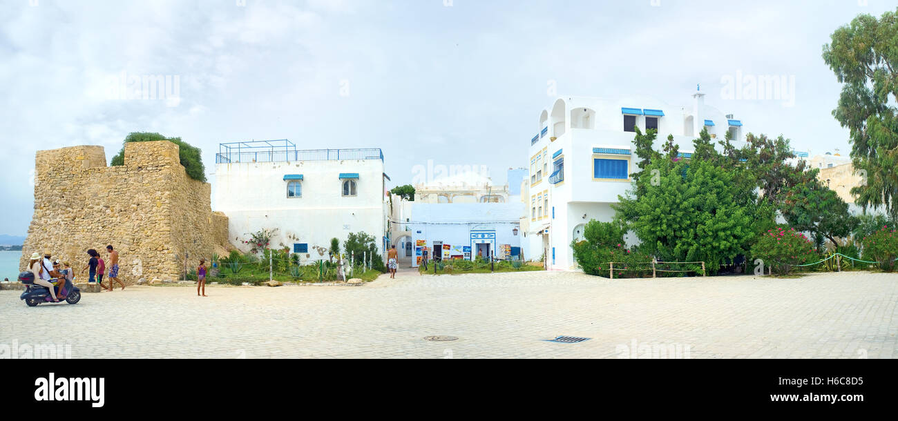 Uno dei migliori resort tunisino situato su Cap Bon Foto Stock