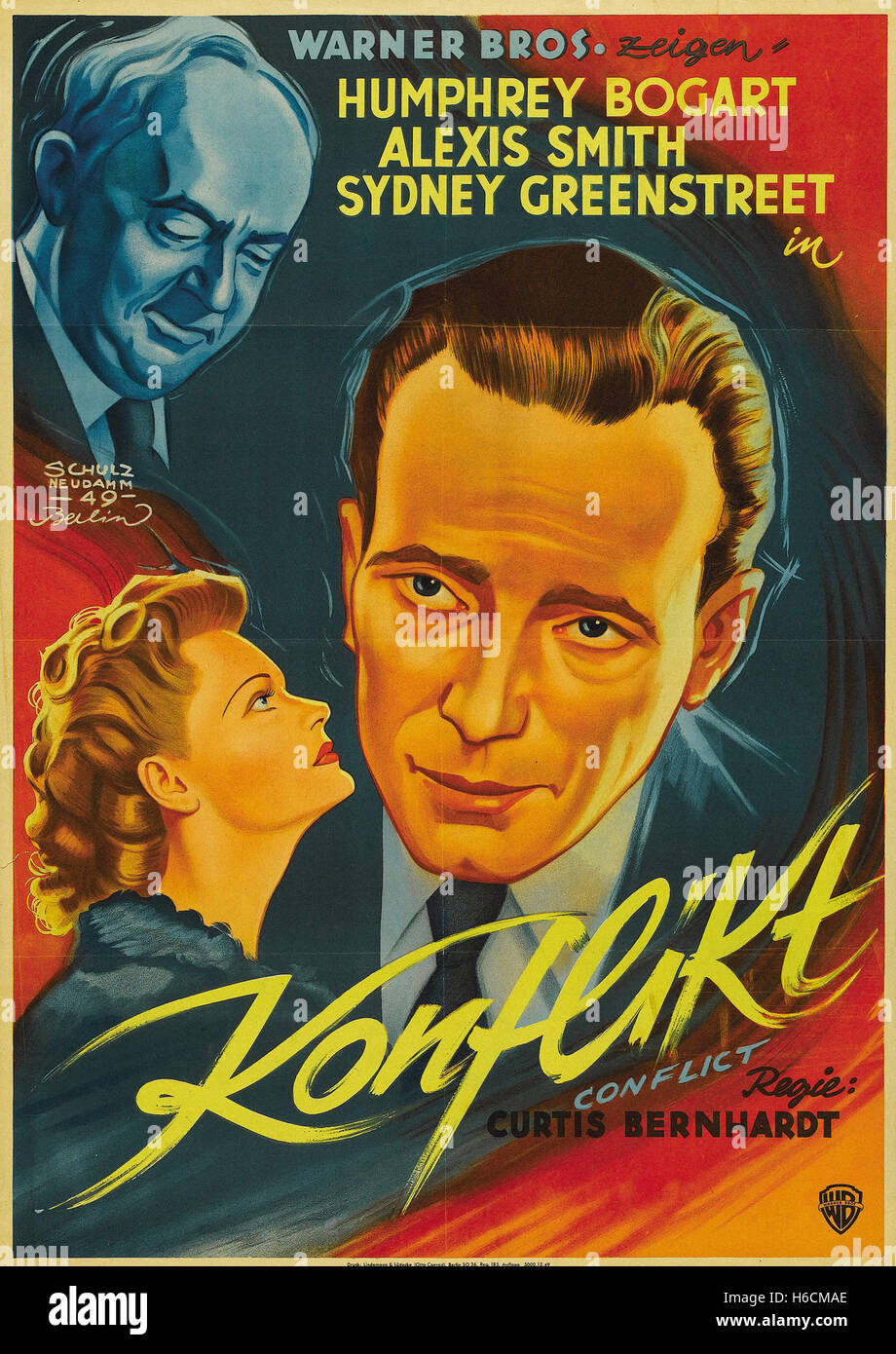 Conflitto - film tedesco Poster - Foto Stock