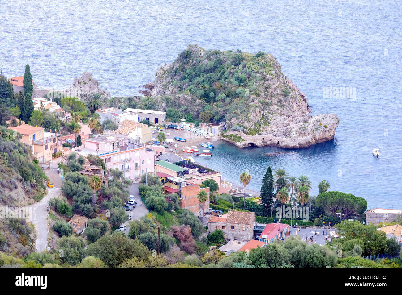 Taormina, Messina, Sicilia, Italia Foto Stock