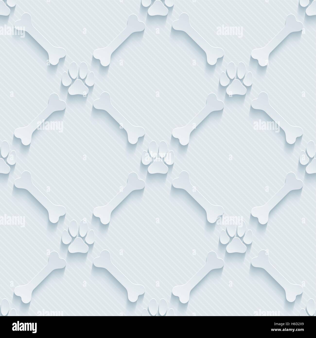 La spia folle grigio modello senza cuciture con effetto 3D. Piastrellabile sfondo vettoriale. Illustrazione Vettoriale